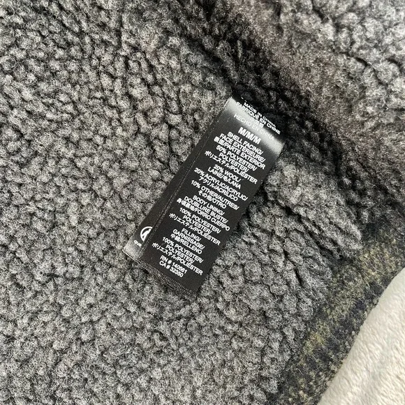 Roark Hebrides Jacket Men Medium Multi Military Striped Wool Blend Snap NWT $165 - Picture 11 of 12